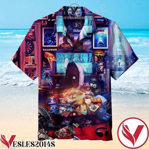Nostalgic Horror Hawaiian Shirt, Unique Gifts For Friends - Vesles2014S 1