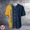 Notre Dame Fighting Irish Baseball Jersey Half Style NCAA, Unique Gifts For Fans - Vesles2014s