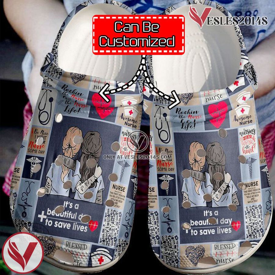 Nurse Nurse Awesome Clog Shoes, Unique Gift From Vesles2014S