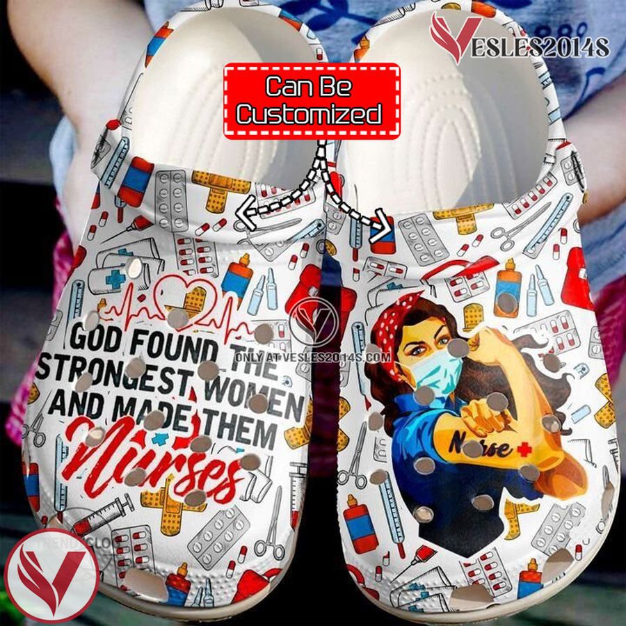 Nurse Nurse Strongest Women Clog Shoes, Unique Gift From Vesles2014S