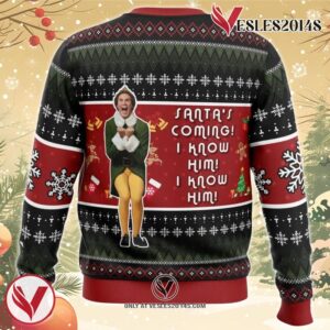 OMG Santa Elf Ugly Christmas Sweater, Unique Christmas Gift For Fans - Vesles2014S 1