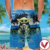 Oakland Athletics & Baby Yoda Hawaiian Shirt And Short, Unique Gifts For Friends - Vesles2014S 1