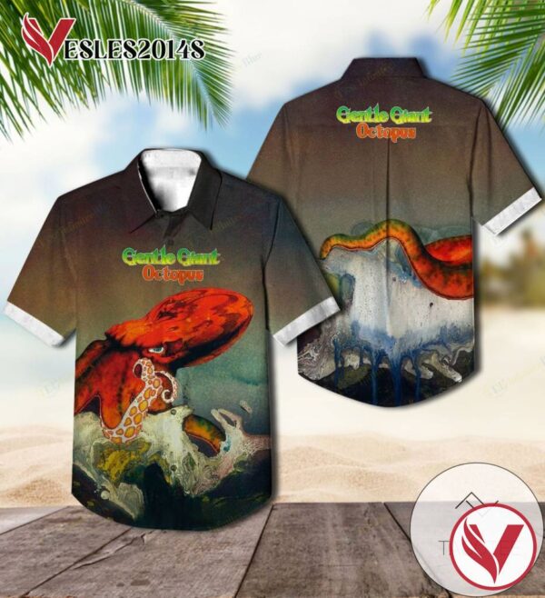 Octopus Album By Gentle Giant Hawaiian Shirt, Best Gift For Music Lovers Vesles2014S