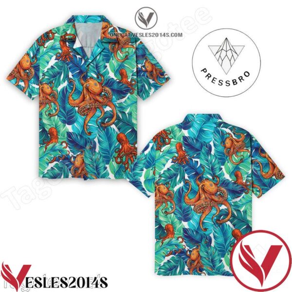 Octopus Tropical Hawaiian Shirt, Unique Gifts For Friends - Vesles2014S 1
