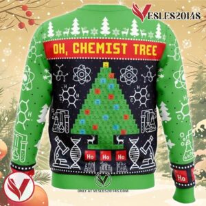 Oh, Chemist Tree Science Ugly Christmas Sweater, Unique Christmas Gift For Fans - Vesles2014S 1