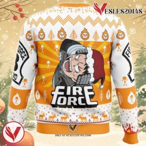 Oh No, Not That Anything But Christmas Fire Force Ugly Christmas Sweater, Unique Christmas Gift For Fans - Vesles2014S 1