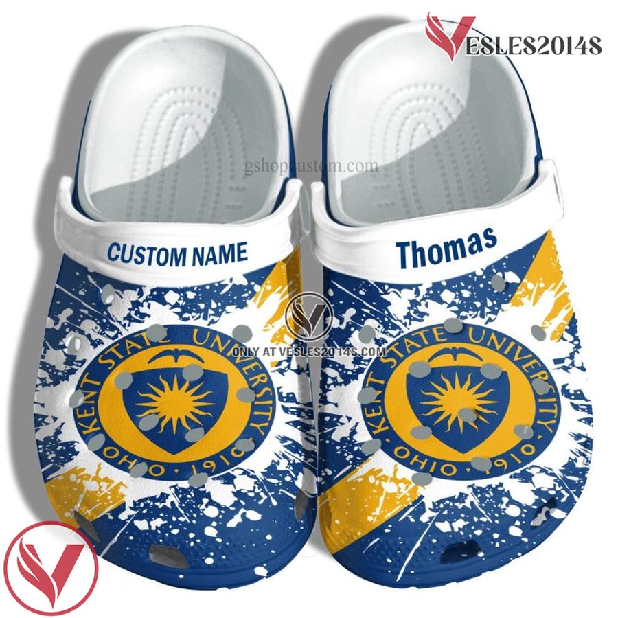 Ohio Kent State University Graduation Gifts Croc Shoes Customize Admission Gift Shoes For Men Women, Unique Gift From Vesles2014S