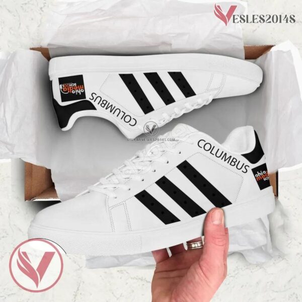 Ohio Media School-Columbus Logo Stan Smith Shoes For Men And Womens - Vesles2014s