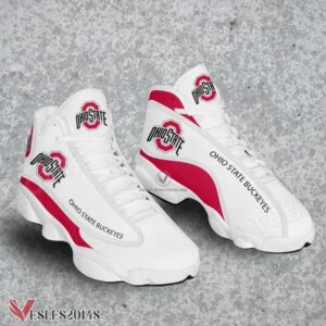 Ohio State Buckeyes Club Air Jordan 13 Shoes, Best Sneaker Gifts For Fans - Vesles2014s