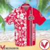 Ohio State Buckeyes Flowery Red Hawaiian Shirt And Short, Unique Gifts For Friends - Vesles2014S 1