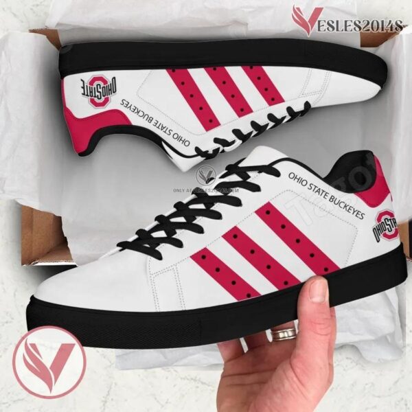 Ohio State Buckeyes Hockey Stan Smith Shoes For Men And Womens - Vesles2014s 1