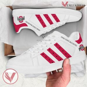 Ohio State Buckeyes Hockey Stan Smith Shoes For Men And Womens - Vesles2014s