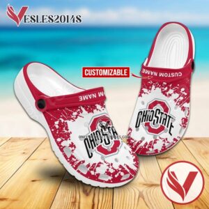 Ohio State Buckeyes Logo Crocs Shoes For Men And Women, Unique Clogs Shoes For Fans - Vesles2014S
