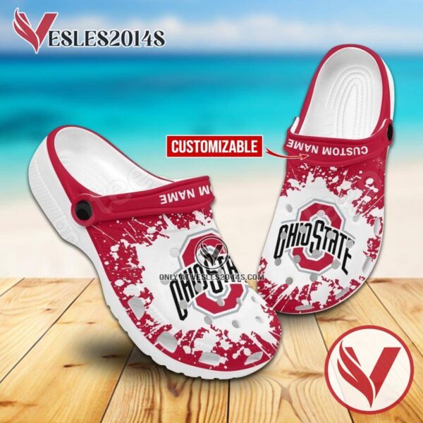 Ohio State Buckeyes Logo Crocs Shoes For Men And Women, Unique Clogs Shoes For Fans - Vesles2014S