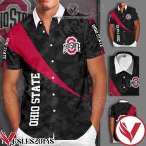 Ohio State Buckeyes Team Hawaiian Shirt And Short, Unique Gifts For Friends - Vesles2014S 1