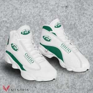 Ohio University Logo Air Jordan 13 Shoes, Best Sneaker Gifts For Fans - Vesles2014s