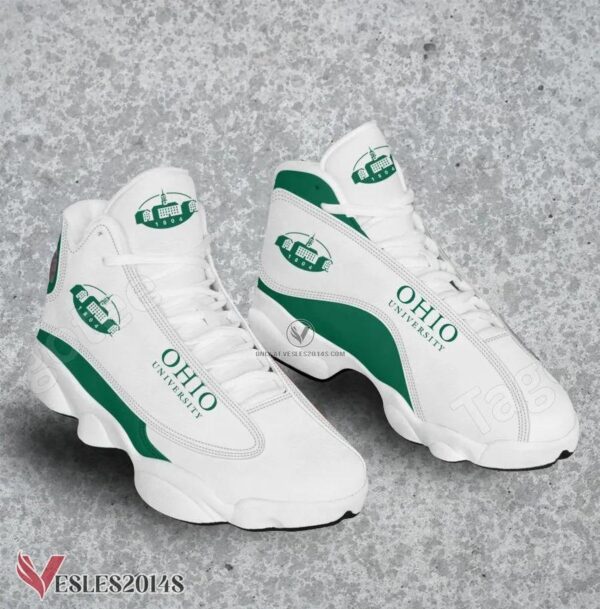 Ohio University Logo Air Jordan 13 Shoes, Best Sneaker Gifts For Fans - Vesles2014s