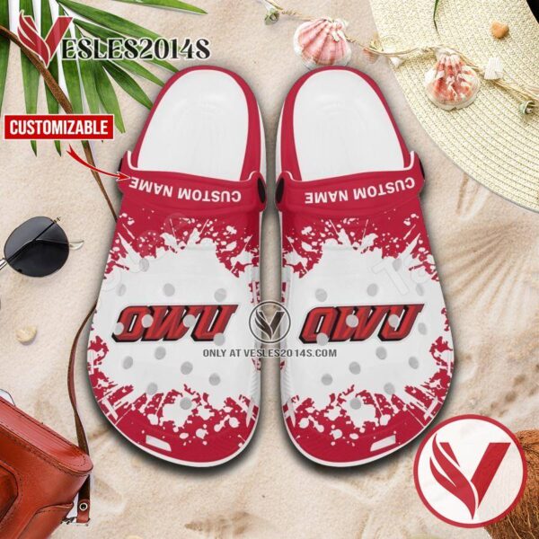 Ohio Wesleyan University Custom Crocs Shoes For Men And Women, Unique Clogs Shoes For Fans - Vesles2014S 1