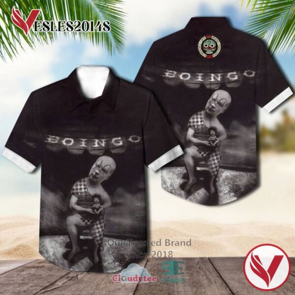 Oingo Boingo Band Boingo Album Hawaiian Shirt, Best Gift For Music Lovers Vesles2014S
