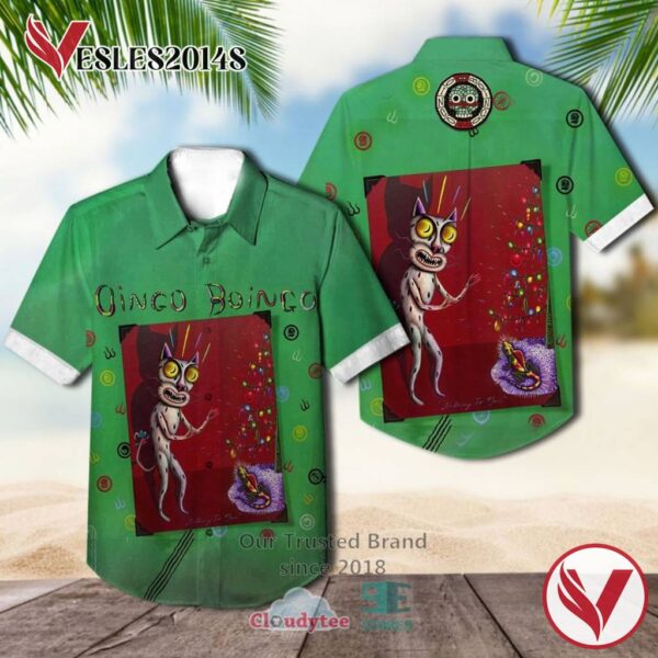 Oingo Boingo Band Nothing to Fear Album Hawaiian Shirt, Best Gift For Music Lovers Vesles2014S
