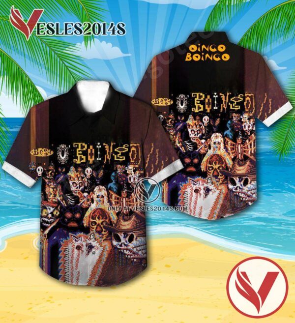 Oingo Boingo Best O’ Boingo Album Cover Hawaiian Shirt, Unique Gifts For Music Lovers - Vesles2014S