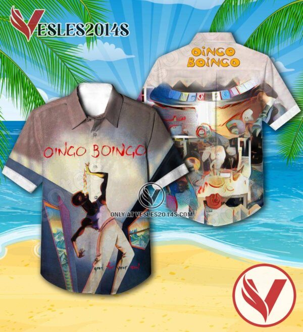 Oingo Boingo Good For Your Soul Album Cover Hawaiian Shirt, Unique Gifts For Music Lovers - Vesles2014S