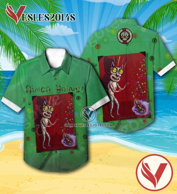 Oingo Boingo Nothing To Fear Album Cover Hawaiian Shirt, Unique Gifts For Music Lovers - Vesles2014S