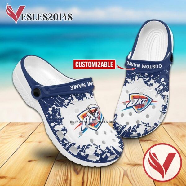 Oklahoma City Thunder Crocs Shoes For Men And Women, Unique Clogs Shoes For Fans - Vesles2014S