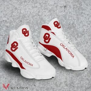 Oklahoma NCAA Logo Air Jordan 13 Shoes, Best Sneaker Gifts For Fans - Vesles2014s