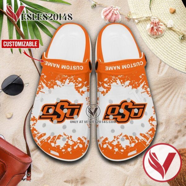 Oklahoma State Logo Custom Crocs Shoes For Men And Women, Unique Clogs Shoes For Fans - Vesles2014S 1