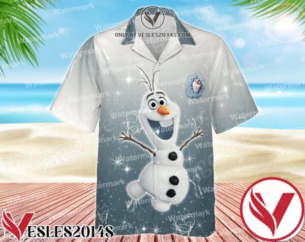 Olaf Bling Hawaiian Shirt, Unique Gifts For Friends - Vesles2014S 1
