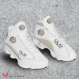 Olay Cosmetic Logo Air Jordan 13 Shoes, Best Sneaker Gifts For Fans - Vesles2014s