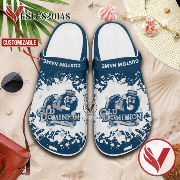 Old Dominion Logo Custom Crocs Shoes For Men And Women, Unique Clogs Shoes For Fans - Vesles2014S 1