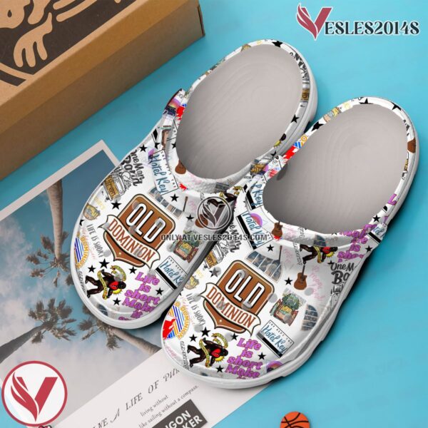 Old Dominion Music Crocs Crocband Clogs Shoes, Unique Gifts For Fans Style 1 - Vesles2014S 2