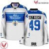 Old Milwaukee Light Primary White Hockey Jersey - Vesles2014S