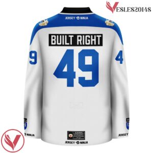 Old Milwaukee Light Primary White Hockey Jersey - Vesles2014S 3
