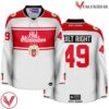Old Milwaukee Primary White Hockey Jersey - Vesles2014S