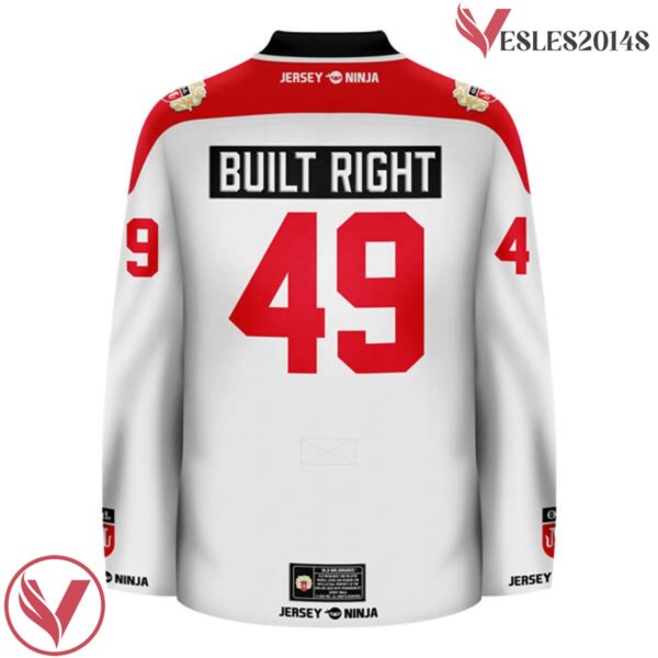 Old Milwaukee Primary White Hockey Jersey - Vesles2014S 3