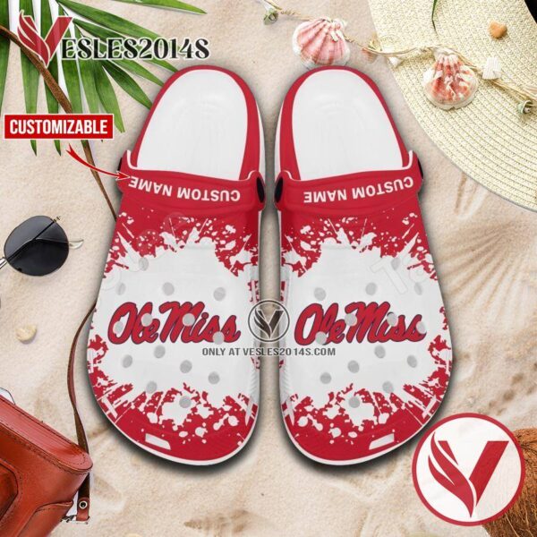 Ole Miss Logo Custom Crocs Shoes For Men And Women, Unique Clogs Shoes For Fans - Vesles2014S 1