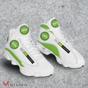 Oliver Finley Academy of Cosmetology Logo Air Jordan 13 Shoes, Best Sneaker Gifts For Fans - Vesles2014s