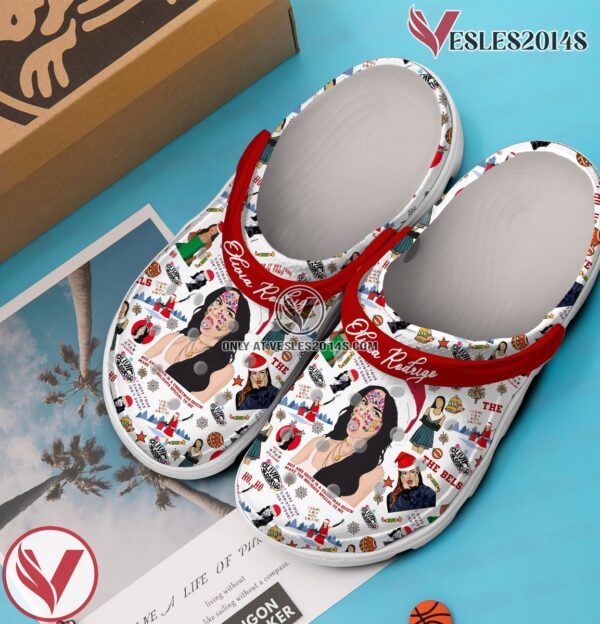 Olivia Rodrigo Music Crocs Crocband Clogs Shoes, Unique Gifts For Fans Style 14 - Vesles2014S 2