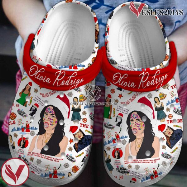 Olivia Rodrigo Music Crocs Crocband Clogs Shoes, Unique Gifts For Fans Style 14 - Vesles2014S