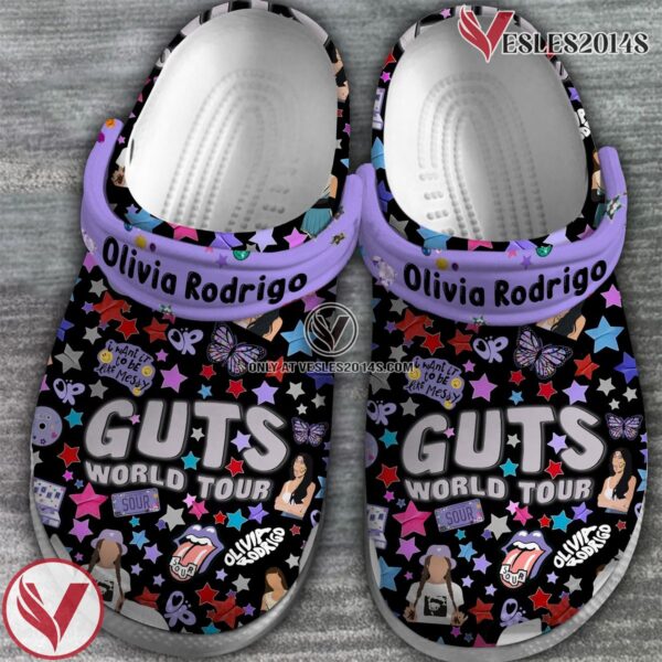 Olivia Rodrigo Music Crocs Crocband Clogs Shoes, Unique Gifts For Fans Style 5 - Vesles2014S 2