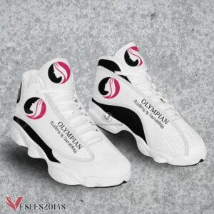 Olympian Academy of Cosmetology Logo Air Jordan 13 Shoes, Best Sneaker Gifts For Fans - Vesles2014s