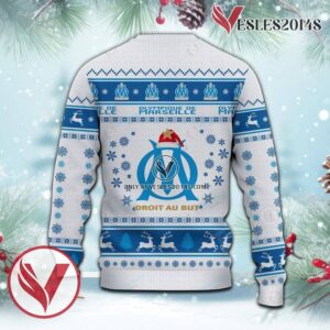 Olympique de Marseille Sport Ugly Christmas Sweater, Unique Gifts For Fans - Vesles2014aS 3
