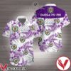 Omega Psi Phi Purple Tropical Floral White Hawaiian Shirt, Unique Gifts For Friends - Vesles2014S 1