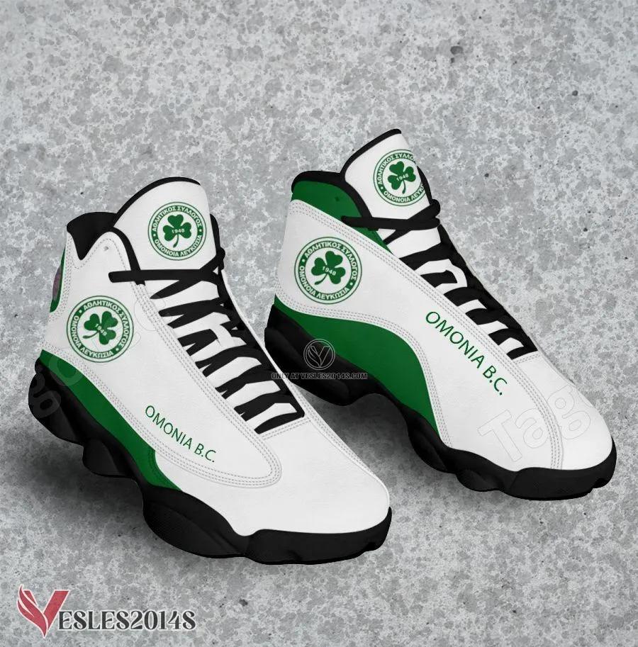 Omonia B.C. Basketball Air Jordan 13 Shoes, Best Sneaker Gifts For Fans - Vesles2014s 1