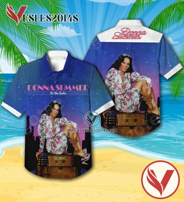 On The Radio Greatest Hits Volumes I And II Album By Donna Summer Hawaiian Shirt, Unique Gifts For Music Lovers - Vesles2014S