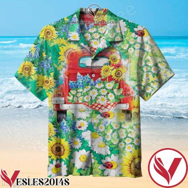 On The Road Of Life, Flowers Are In Full Bloom, Remember To Be Optimistic. Hawaiian Shirt, Unique Gifts For Friends - Vesles2014S 1