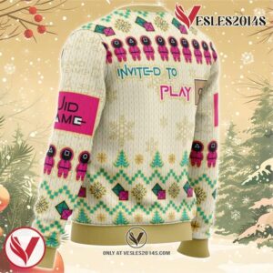 On the First Day of Christmas Squid Game Christmas Sweater 2